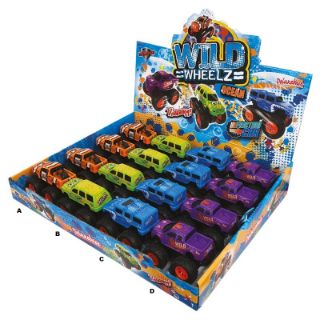 Obrázek z Monster truck oceán 9cm, 4druhy, na setrvačník (16) 